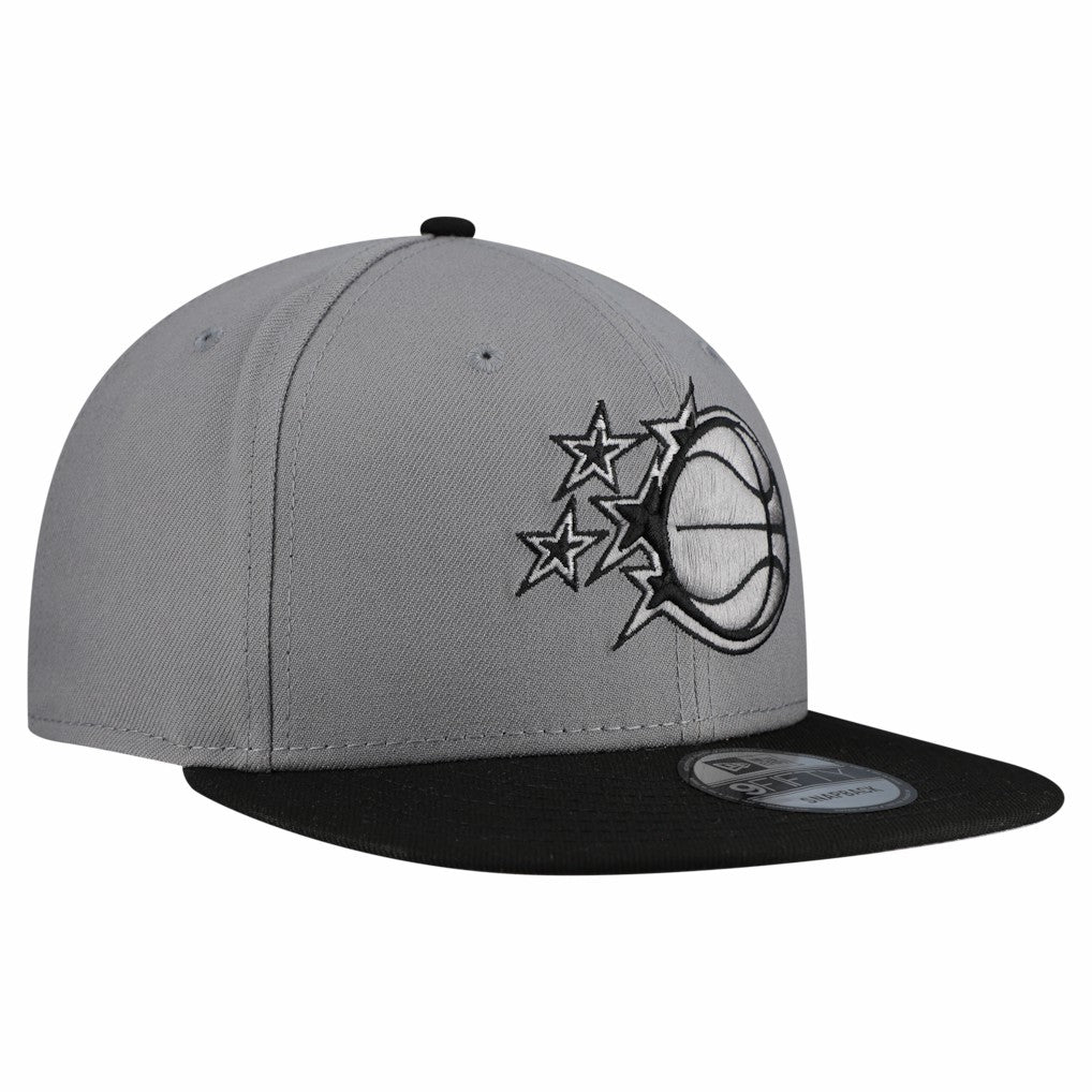 Orlando Magic Core Logo Storm Gray Two-Tone 9FIFTY Snapback Hat - Gray | New Era on sale