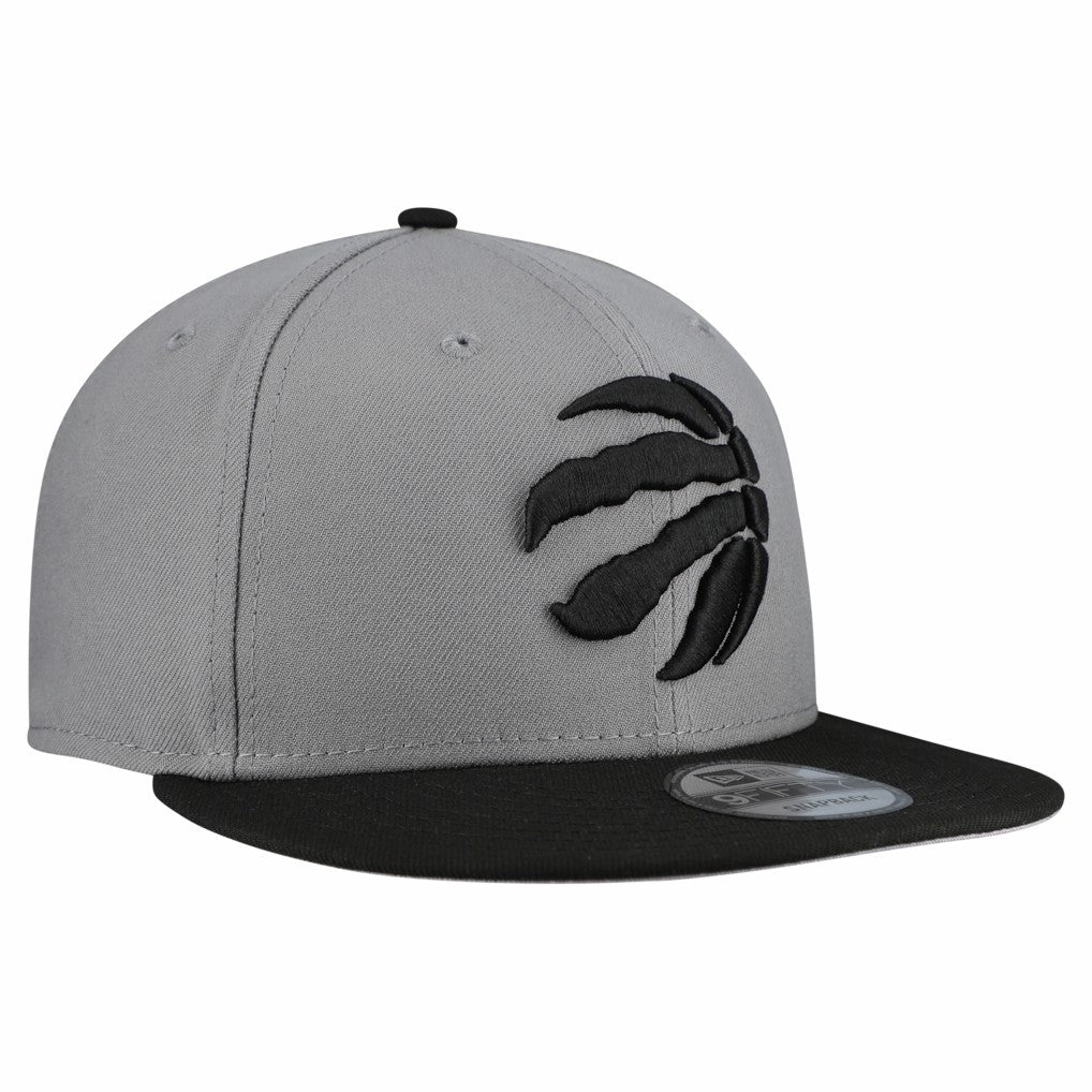 Toronto Raptors Core Logo Storm Gray Two-Tone 9FIFTY Snapback Hat - Gray | New Era online