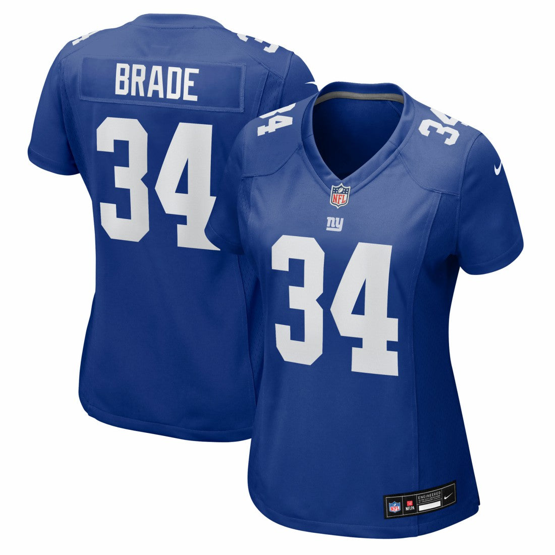 NFL New York Giants Beau Brade  Women's Team Game Jersey