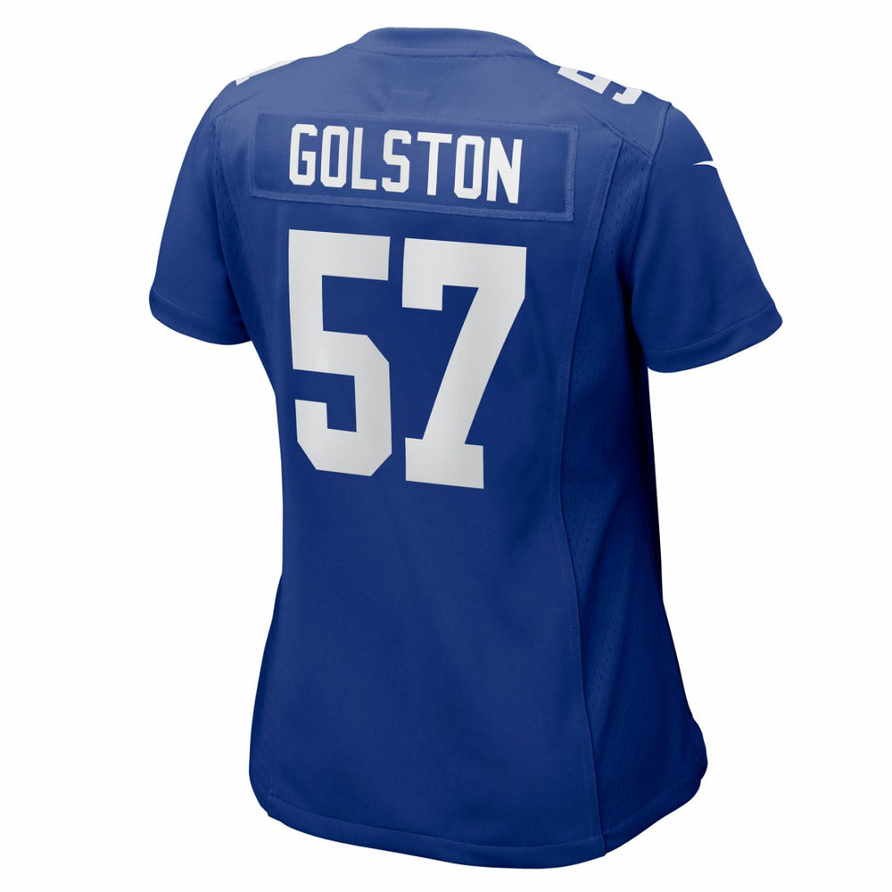 NFL New York Giants Chauncey Golston  Women's Team Game Jersey