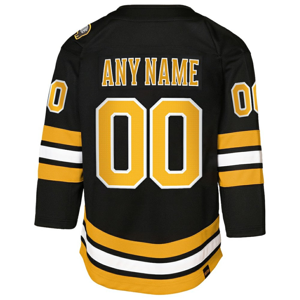 Boston Bruins Youth Home Custom Premier Jersey
