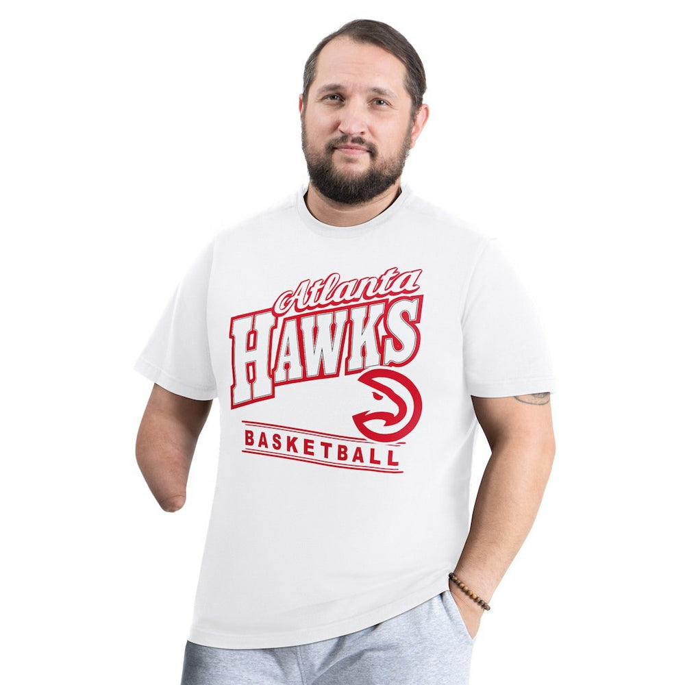 Atlanta Hawks G-III Sports by Carl Banks Adaptive Headliner T-Shirt - White sale