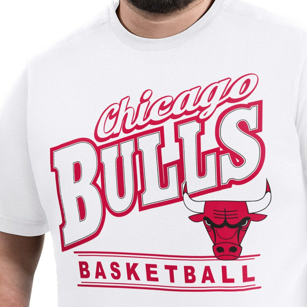 Chicago Bulls G-III Sports by Carl Banks Adaptive Headliner T-Shirt sale - White sale