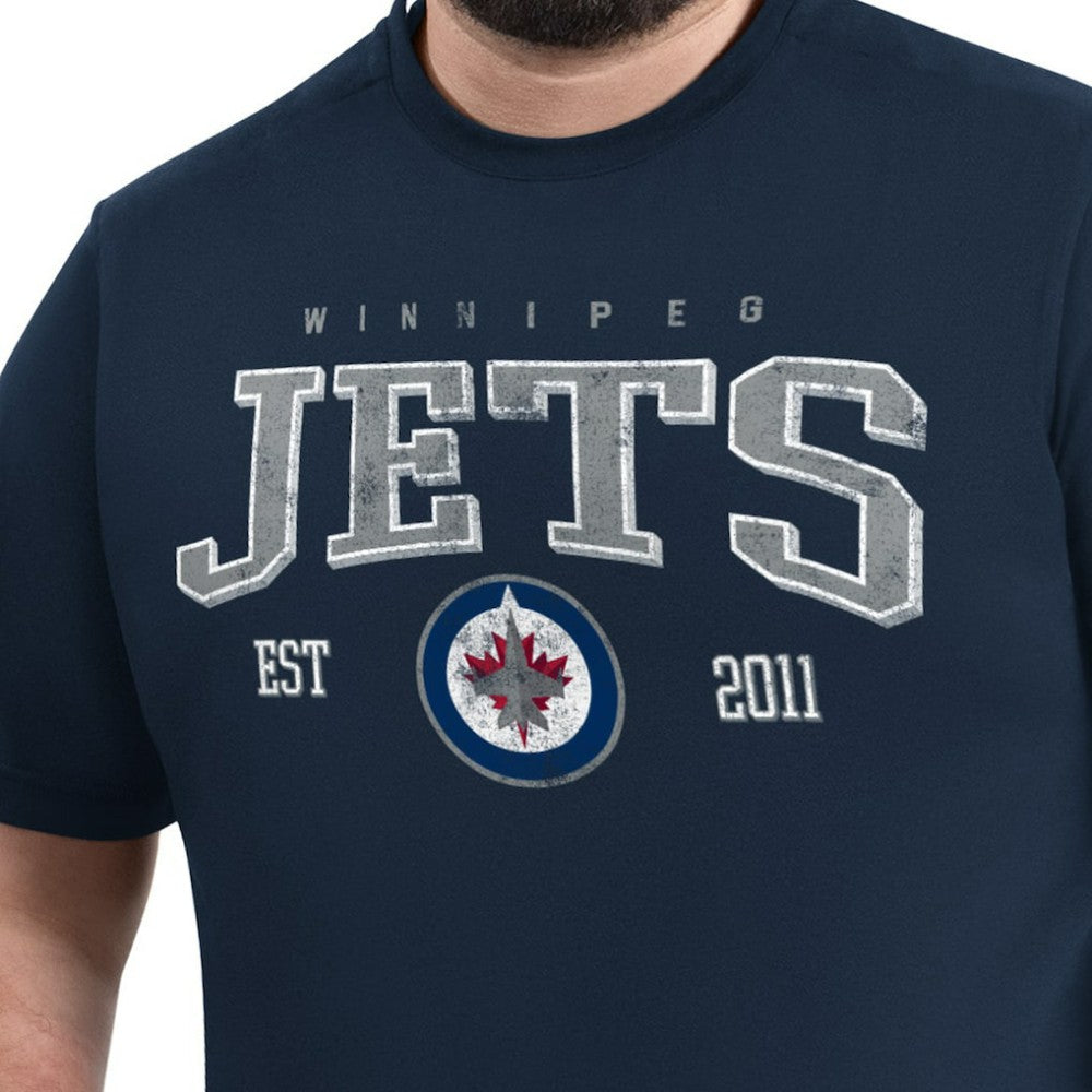 Winnipeg Jets G-III Sports by Carl Banks Adaptive Classic Team Graphic T-Shirt