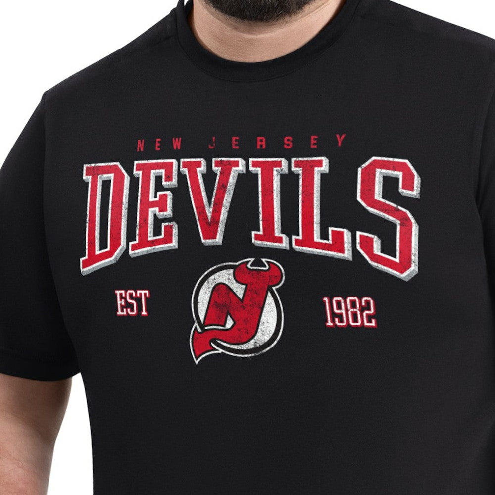New Jersey Devils G-III Sports by Carl Banks Adaptive Classic Team Graphic T-Shirt