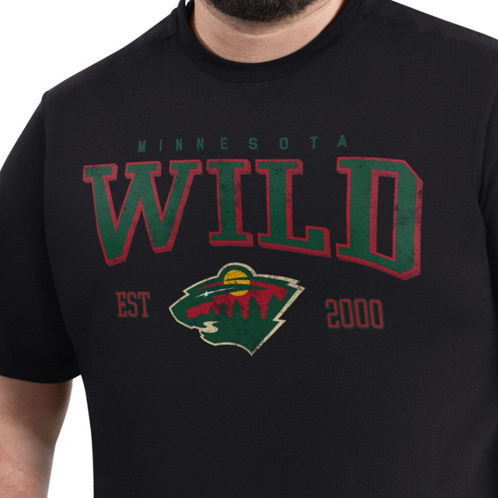 Minnesota Wild G-III Sports by Carl Banks Adaptive Classic Team Graphic T-Shirt