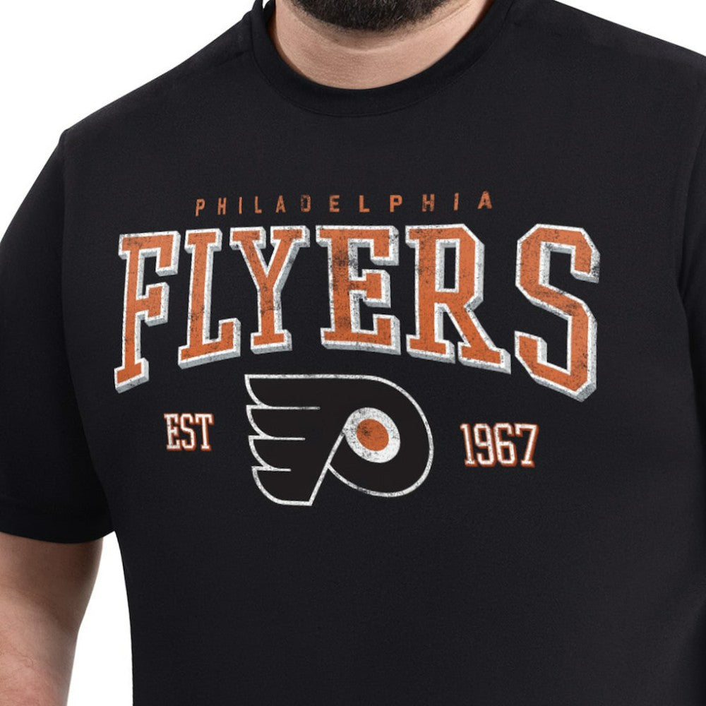 Philadelphia Flyers G-III Sports by Carl Banks Adaptive Classic Team Graphic T-Shirt