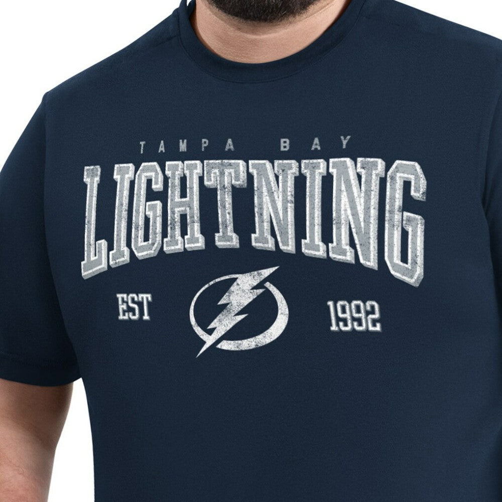 Tampa Bay Lightning G-III Sports by Carl Banks Adaptive Classic Team Graphic T-Shirt