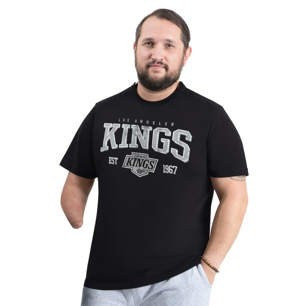 Los Angeles Kings G-III Sports by Carl Banks Adaptive Classic Team Graphic T-Shirt