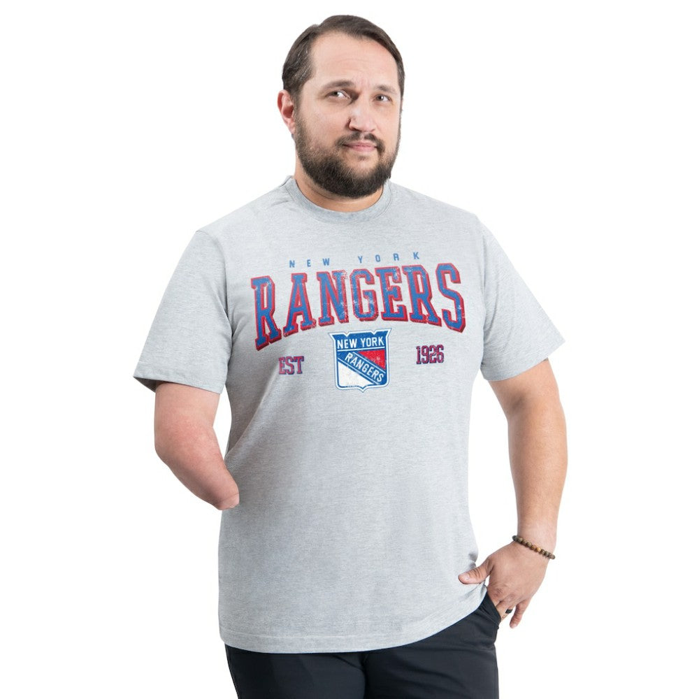 New York Rangers G-III Sports by Carl Banks Adaptive Classic Team Graphic T-Shirt
