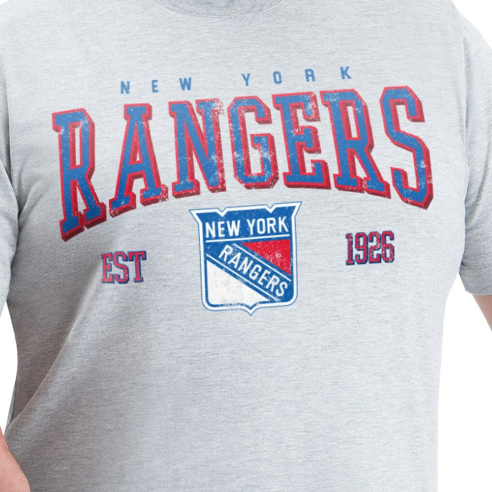 New York Rangers G-III Sports by Carl Banks Adaptive Classic Team Graphic T-Shirt