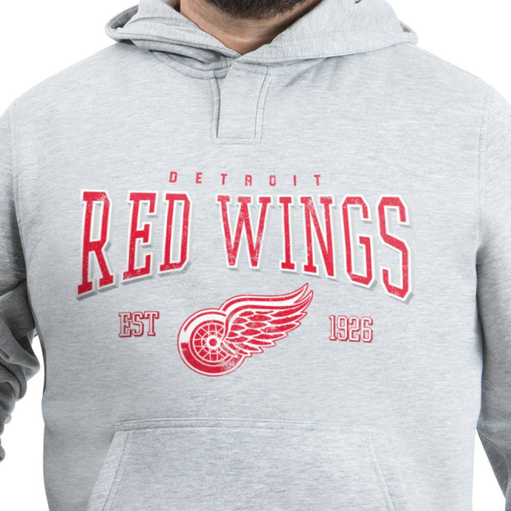 Detroit Red Wings G-III Sports by Carl Banks Adaptive Classic Team Spirit Fleece Hoodie