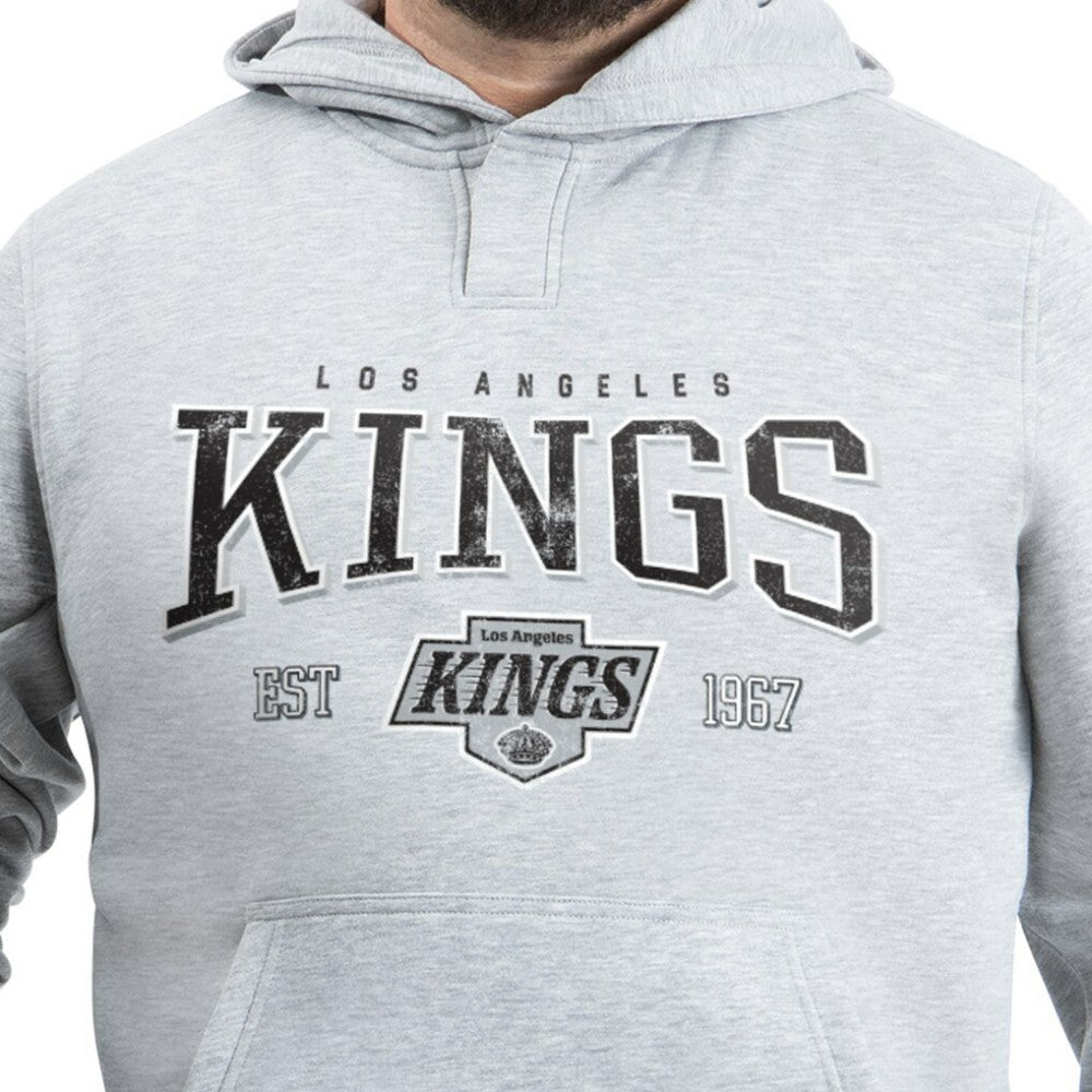 Los Angeles Kings G-III Sports by Carl Banks Adaptive Classic Team Spirit Fleece Hoodie
