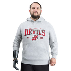 New Jersey Devils G-III Sports by Carl Banks Adaptive Classic Team Spirit Fleece Hoodie