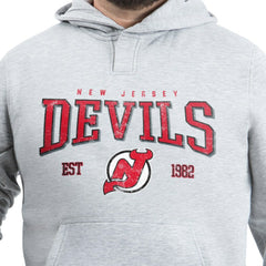 New Jersey Devils G-III Sports by Carl Banks Adaptive Classic Team Spirit Fleece Hoodie
