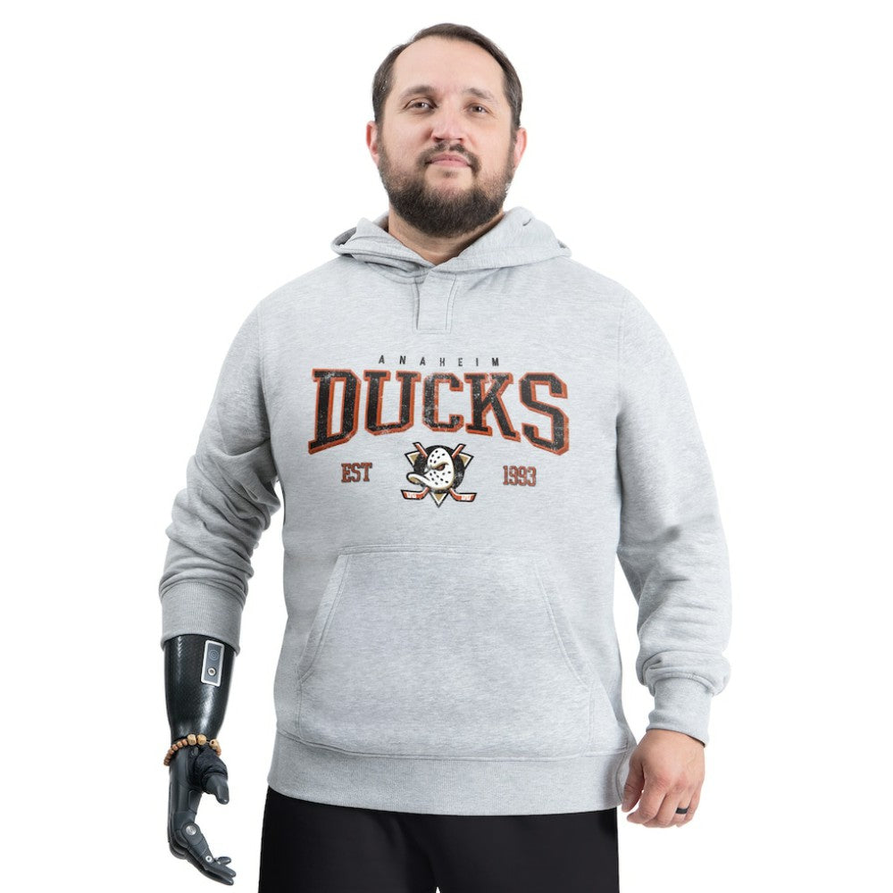 Anaheim Ducks G-III Sports by Carl Banks Adaptive Classic Team Spirit Fleece Hoodie