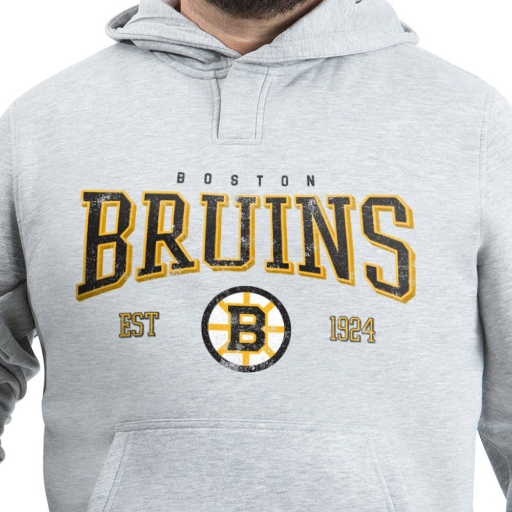 Boston Bruins G-III Sports by Carl Banks Adaptive Classic Team Spirit Fleece Hoodie
