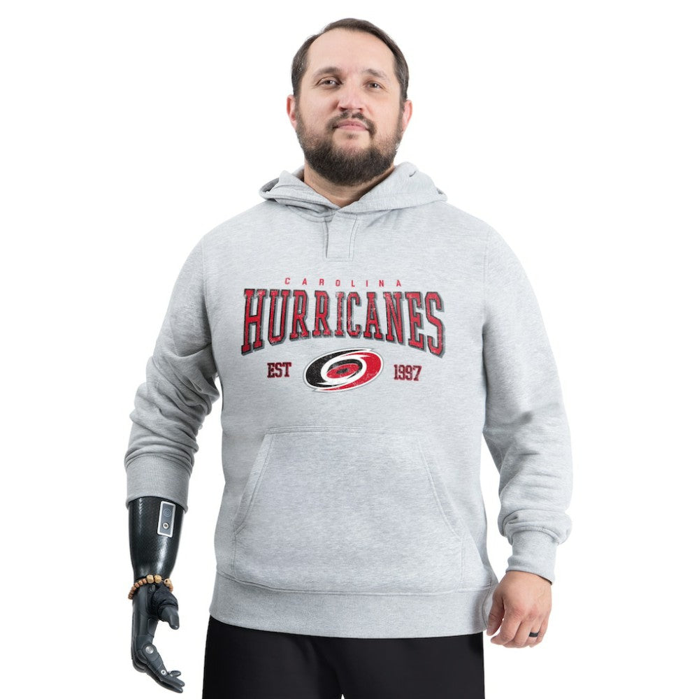 Carolina Hurricanes G-III Sports by Carl Banks Adaptive Classic Team Spirit Fleece Hoodie