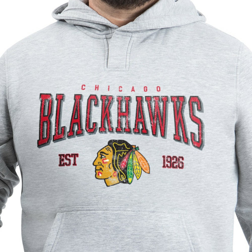 Chicago Blackhawks G-III Sports by Carl Banks Adaptive Classic Team Spirit Fleece Hoodie