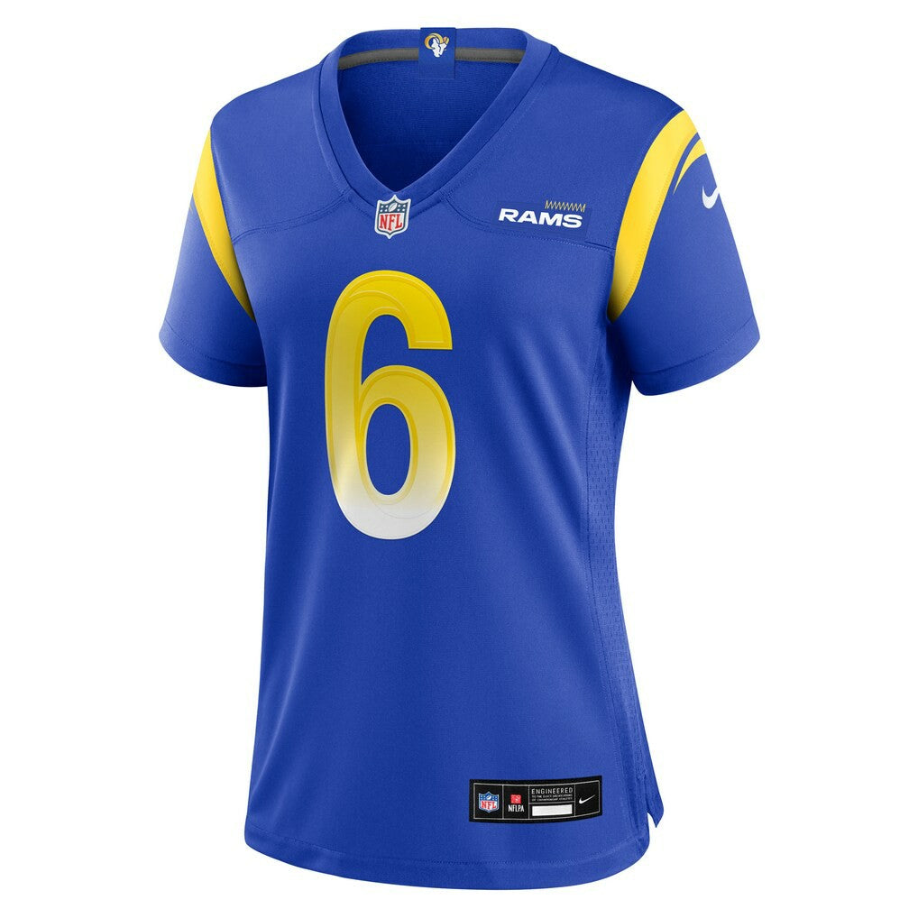 NFL Los Angeles Rams Nick Hampton  Women's Team Game Jersey