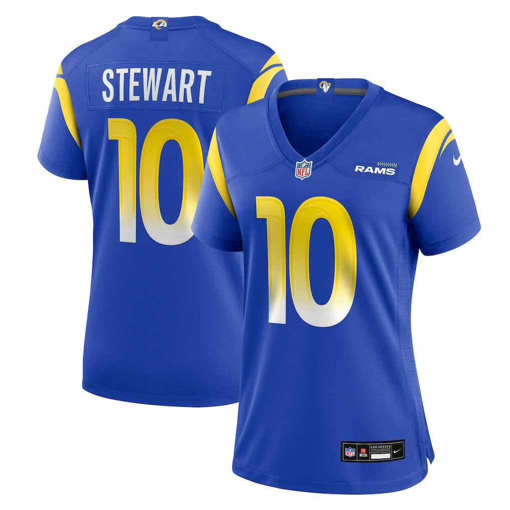 NFL Los Angeles Rams Josaiah Stewart  Women's Team Game Jersey
