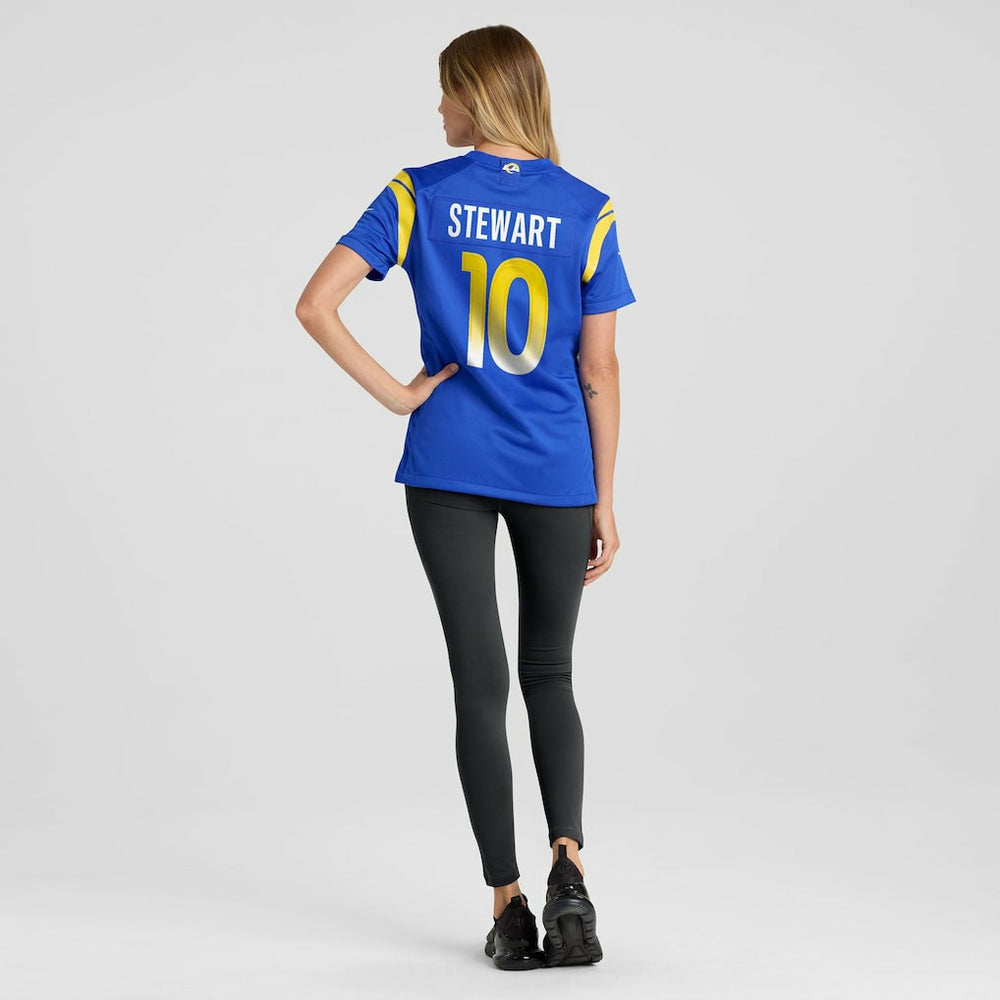 NFL Los Angeles Rams Josaiah Stewart  Women's Team Game Jersey