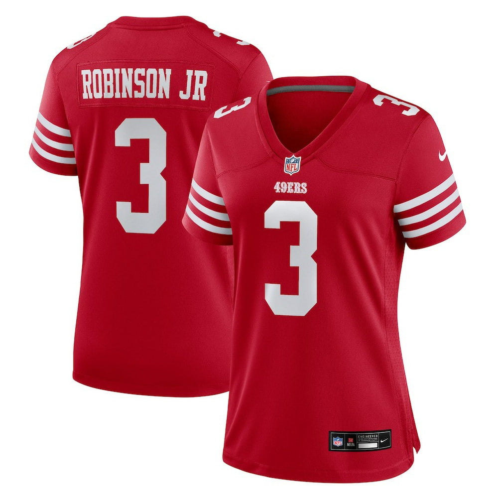 NFL San Francisco 49ers Brian Robinson Jr.  Women's Team Game Jersey