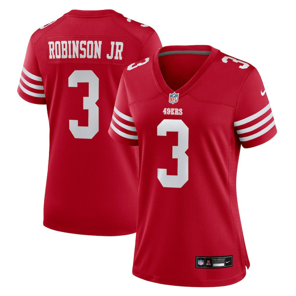 NFL San Francisco 49ers Brian Robinson Jr.  Women's Team Game Jersey