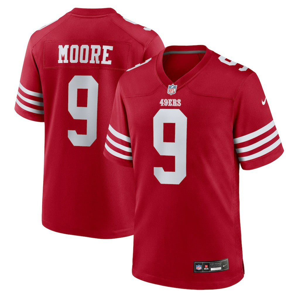 NFL San Francisco 49ers Skyy Moore  Team Game Jersey