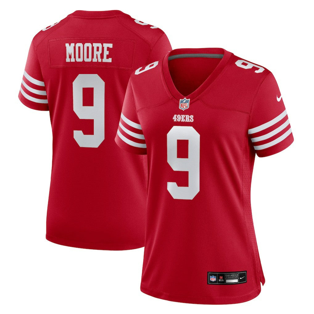 NFL San Francisco 49ers Skyy Moore  Women's Team Game Jersey