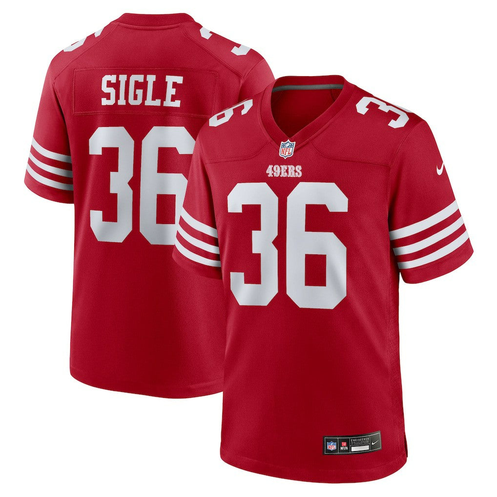NFL San Francisco 49ers Marques Sigle  Team Game Jersey