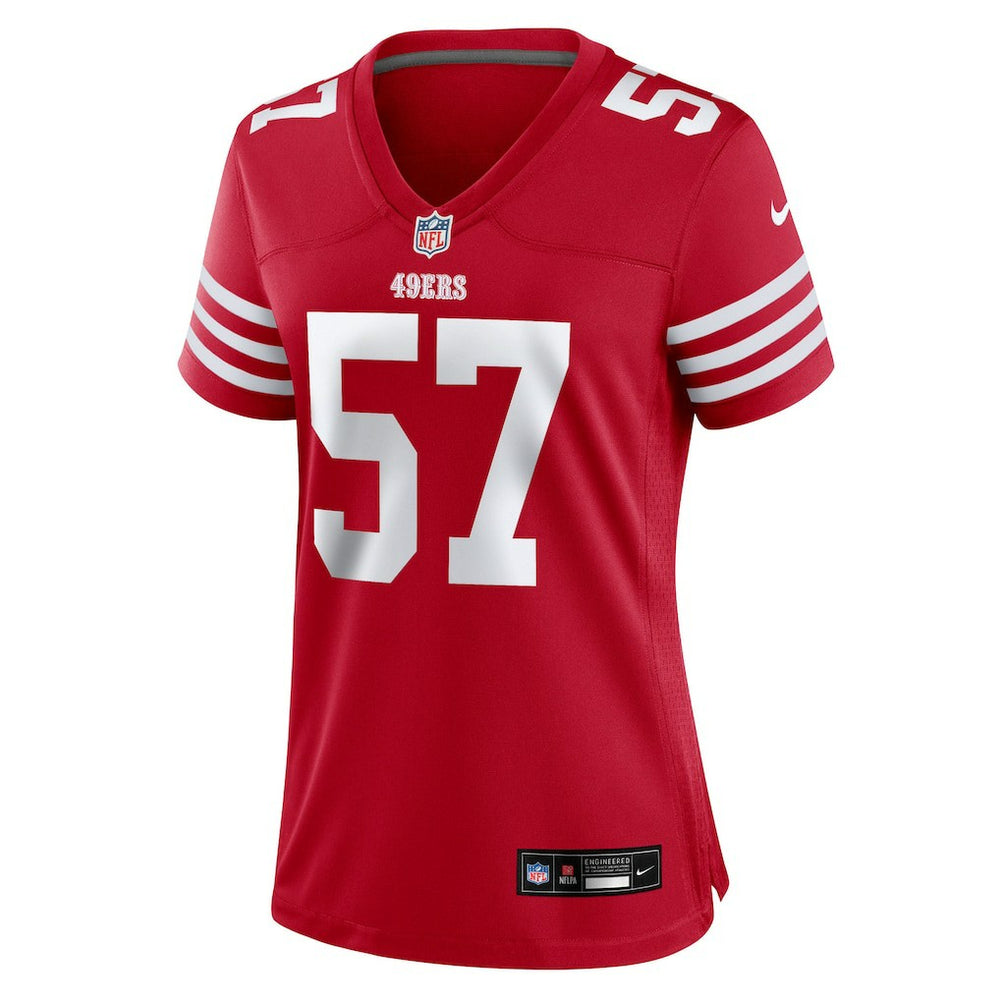 NFL San Francisco 49ers Luke Gifford  Women's Team Game Jersey