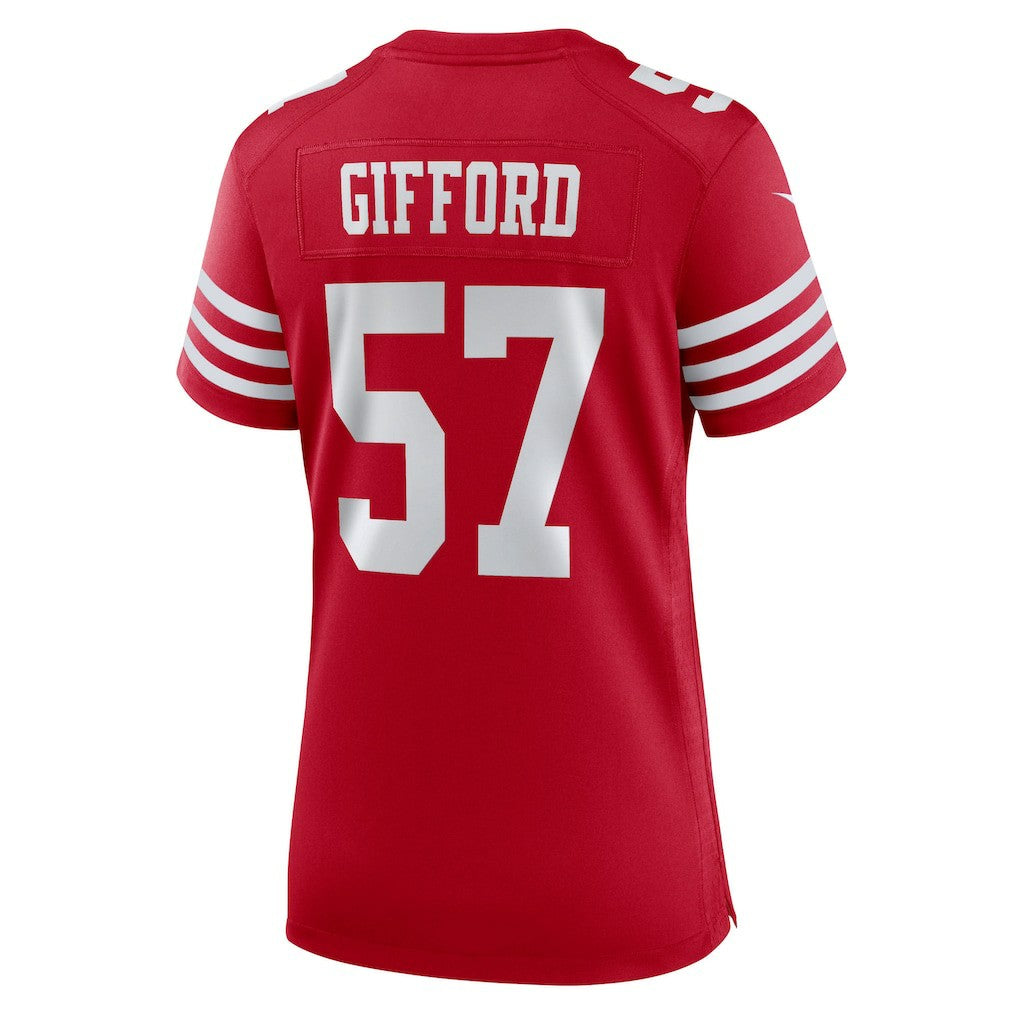 NFL San Francisco 49ers Luke Gifford  Women's Team Game Jersey