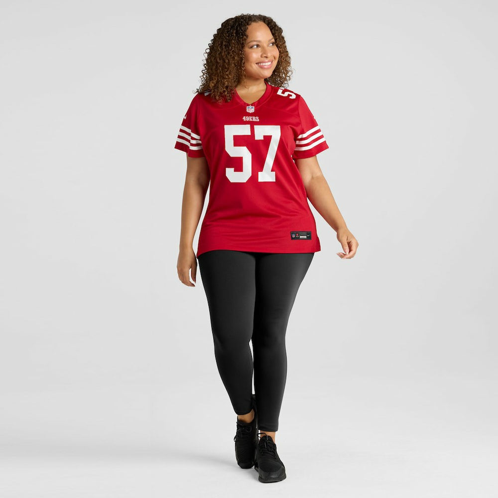 NFL San Francisco 49ers Luke Gifford  Women's Team Game Jersey