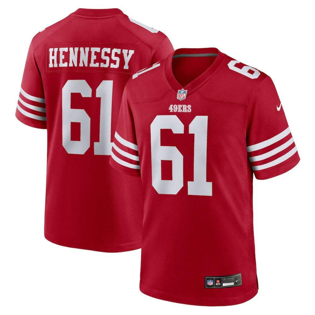 NFL San Francisco 49ers Matt Hennessy  Team Game Jersey