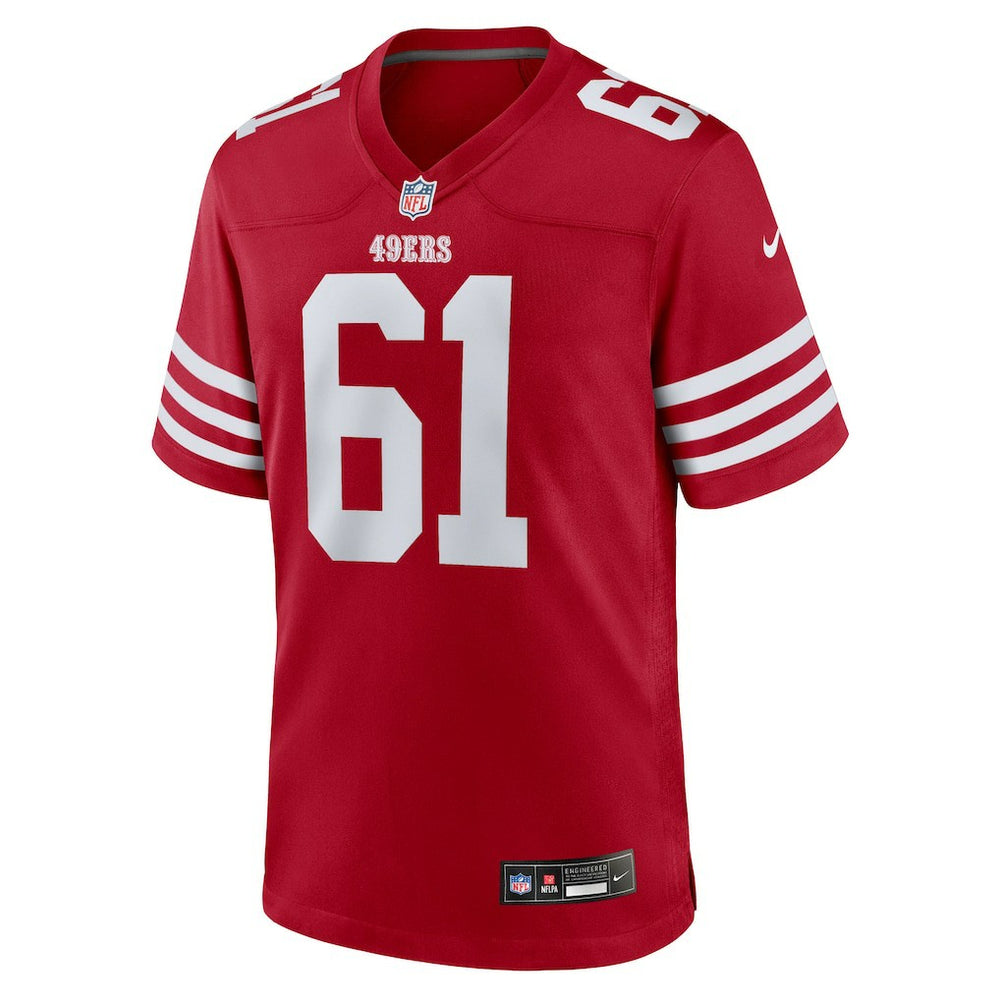 NFL San Francisco 49ers Matt Hennessy  Team Game Jersey