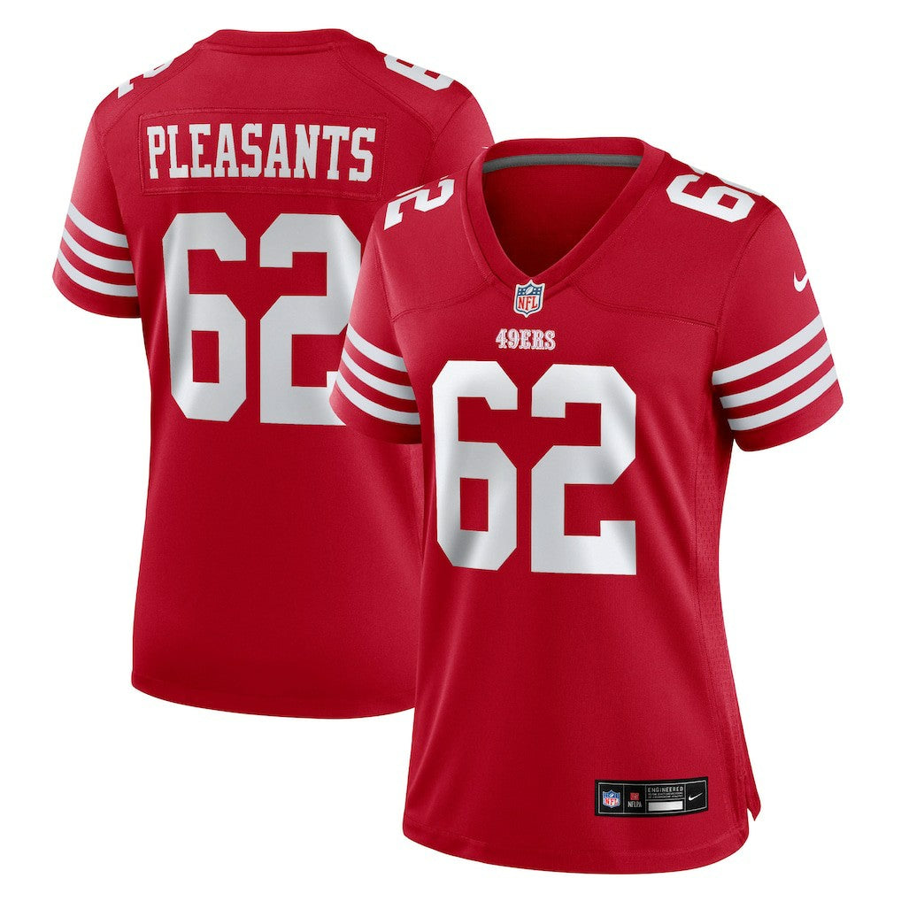 NFL San Francisco 49ers Austen Pleasants  Women's Team Game Jersey
