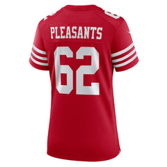 NFL San Francisco 49ers Austen Pleasants  Women's Team Game Jersey