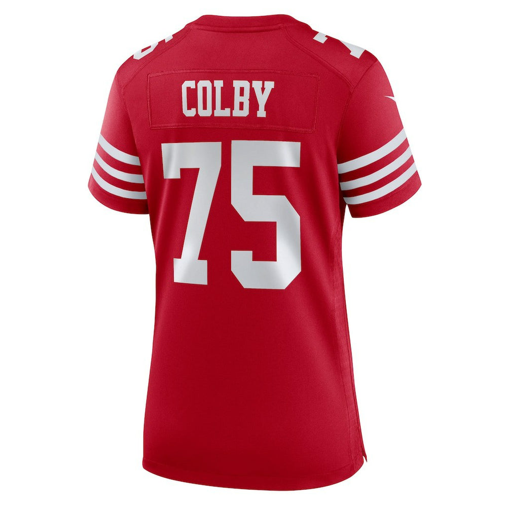 NFL San Francisco 49ers Connor Colby  Women's Team Game Jersey