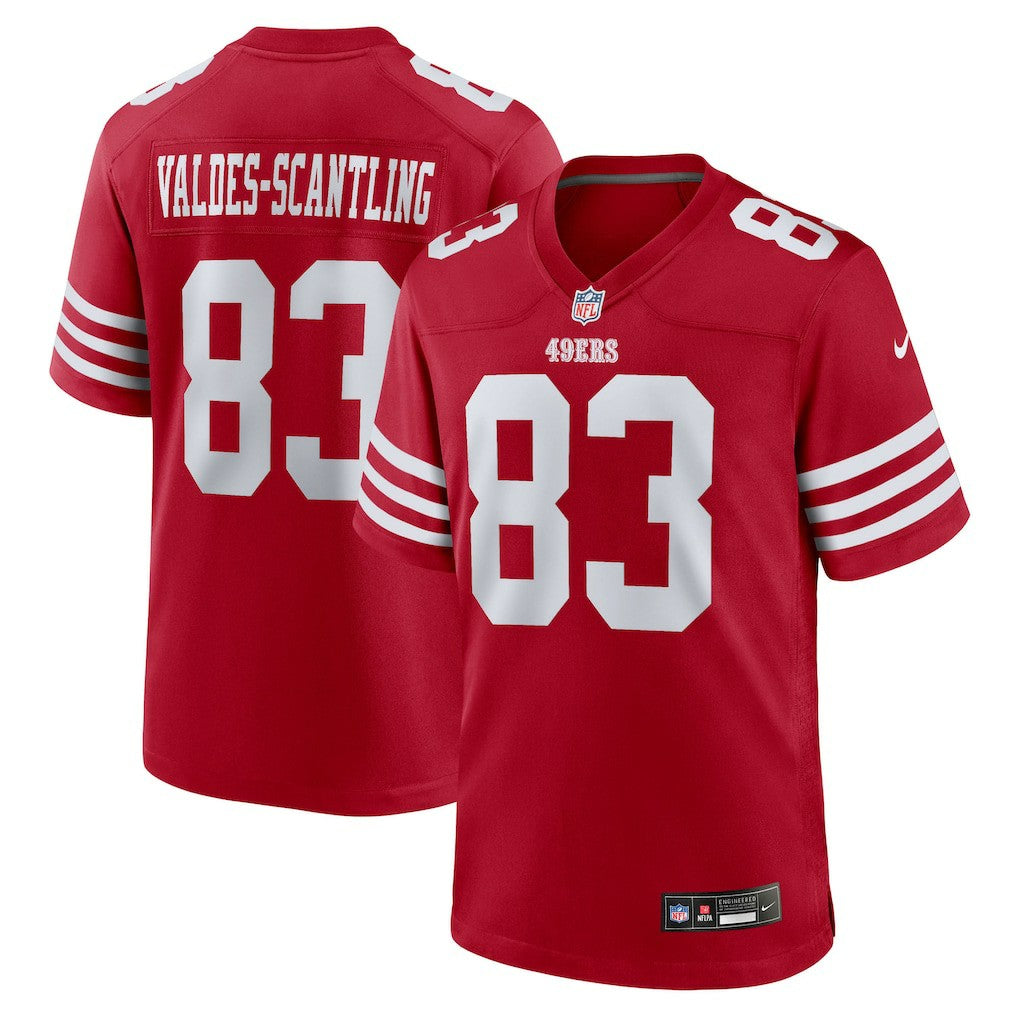 NFL San Francisco 49ers Marquez Valdes-Scantling  Team Game Jersey