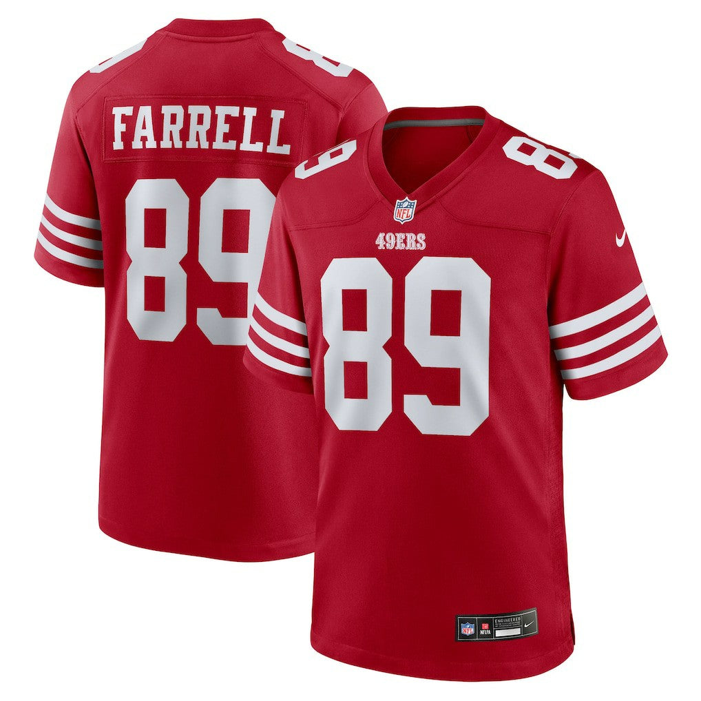NFL San Francisco 49ers Luke Farrell  Team Game Jersey