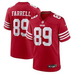 NFL San Francisco 49ers Luke Farrell  Team Game Jersey