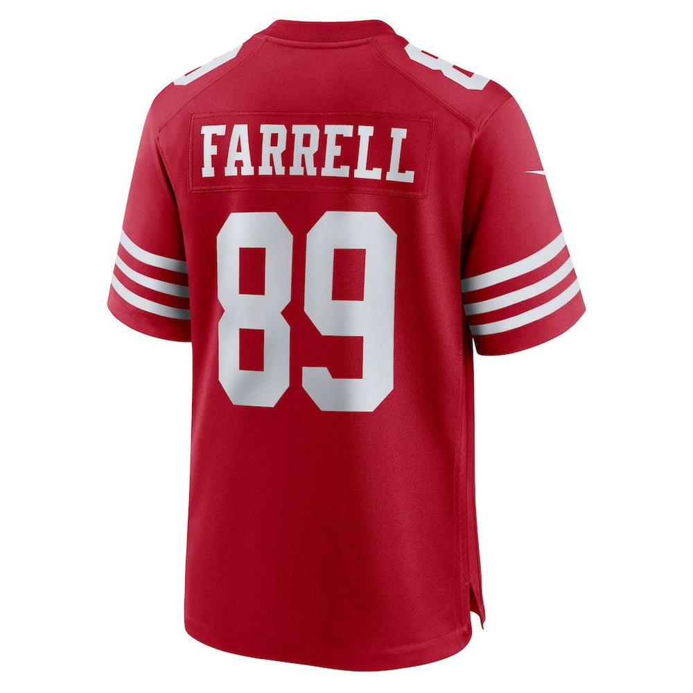 NFL San Francisco 49ers Luke Farrell  Team Game Jersey