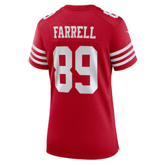 NFL San Francisco 49ers Luke Farrell  Women's Team Game Jersey