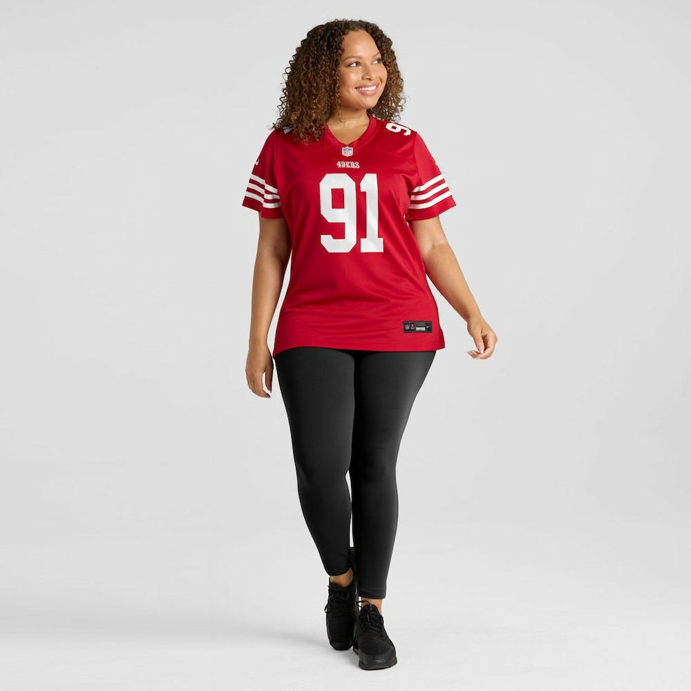 NFL San Francisco 49ers Sam Okuayinonu  Women's Team Game Jersey
