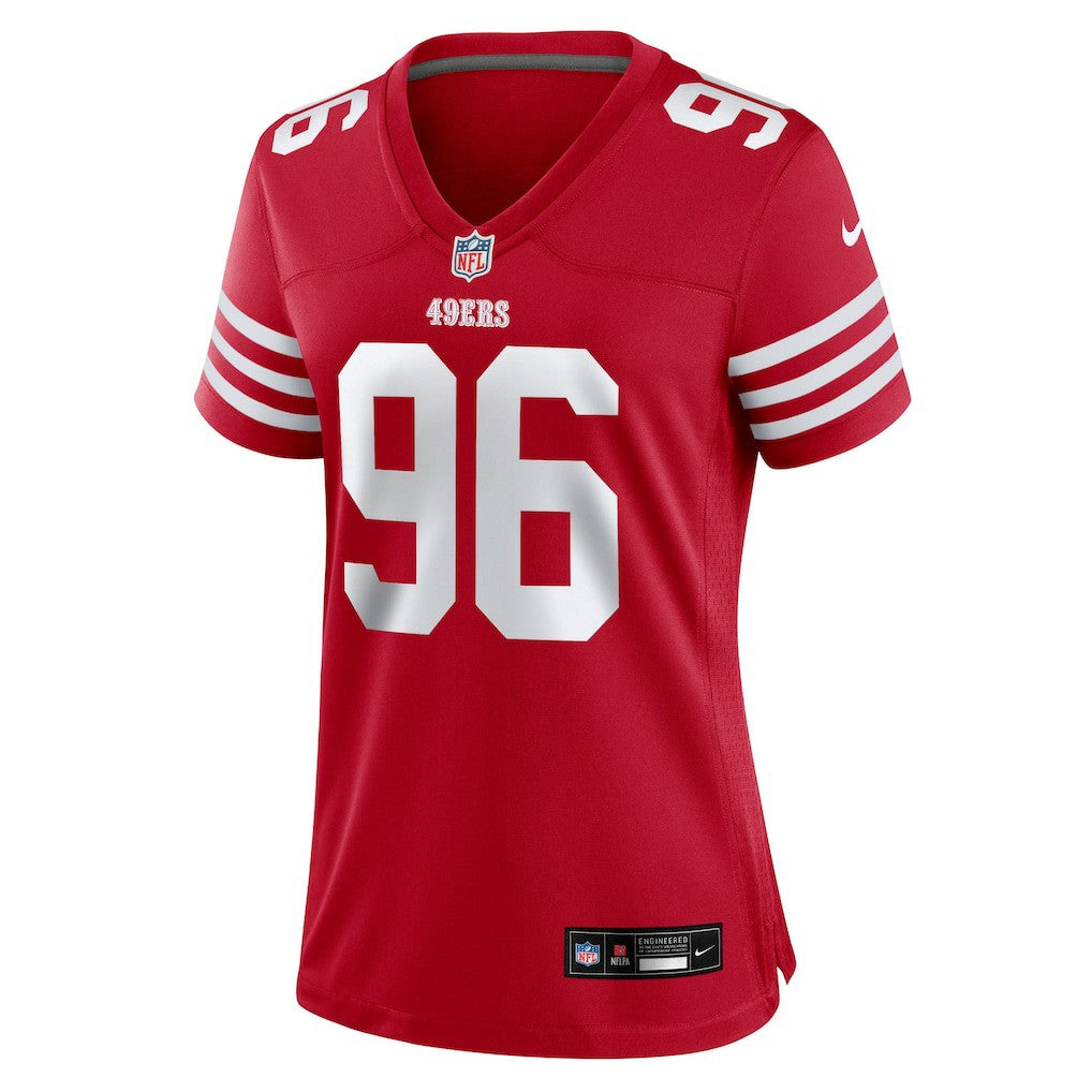 NFL San Francisco 49ers Jordan Jefferson  Women's Team Game Jersey