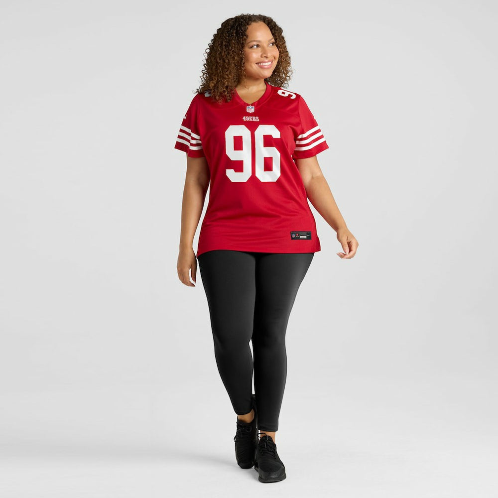 NFL San Francisco 49ers Jordan Jefferson  Women's Team Game Jersey