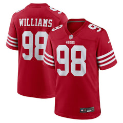 NFL San Francisco 49ers Mykel Williams  Team Game Jersey