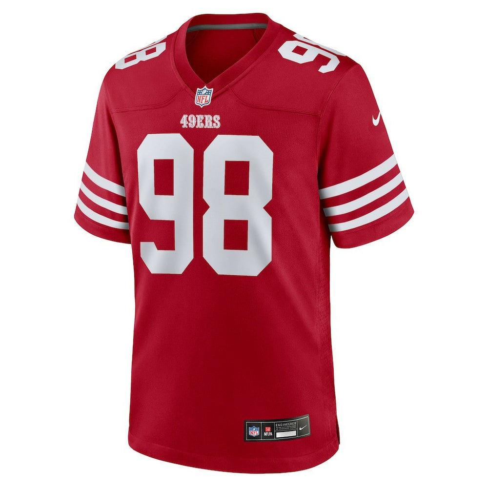 NFL San Francisco 49ers Mykel Williams  Team Game Jersey