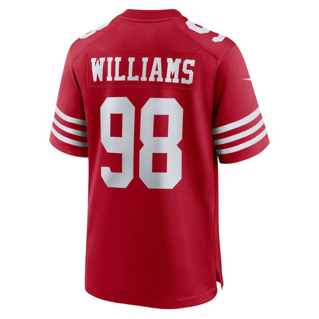 NFL San Francisco 49ers Mykel Williams  Team Game Jersey